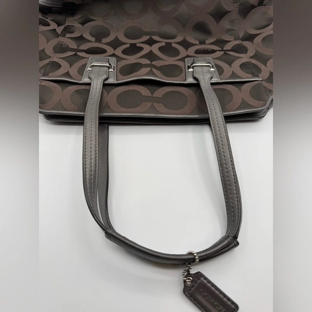 Coach Taylor Op Art Alexis Carryall Tote Bag | Very Good Condition